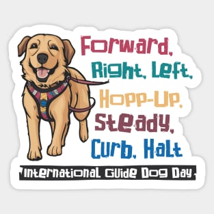 International Guide Dog Day – April Sticker